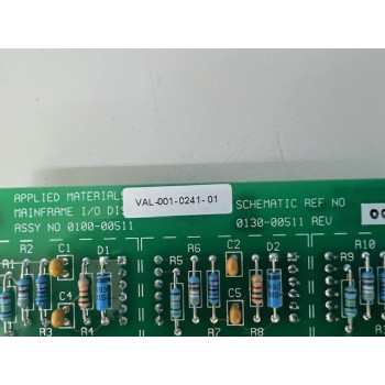 AMAT 0100-00511 Mainframe I/O Display PCB